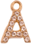 Diamond Letter Charm Collection