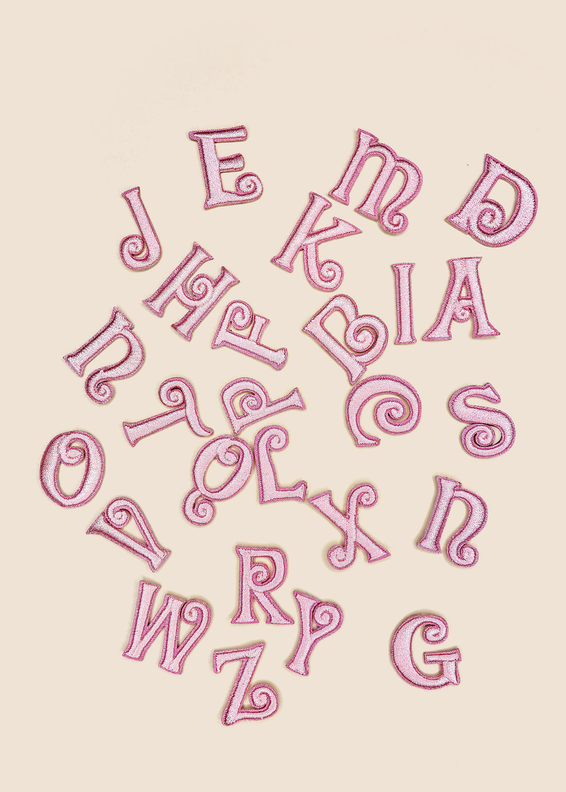 Pink Cursive Letters – PurryPurryInc