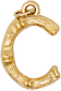 Metal Letter Charm Collection