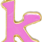 Rainbow Letter Charm Collection