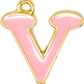 Rainbow Letter Charm Collection