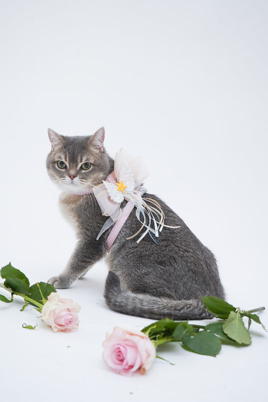 Give-Me-Wings Harness For Cat  (leash included)