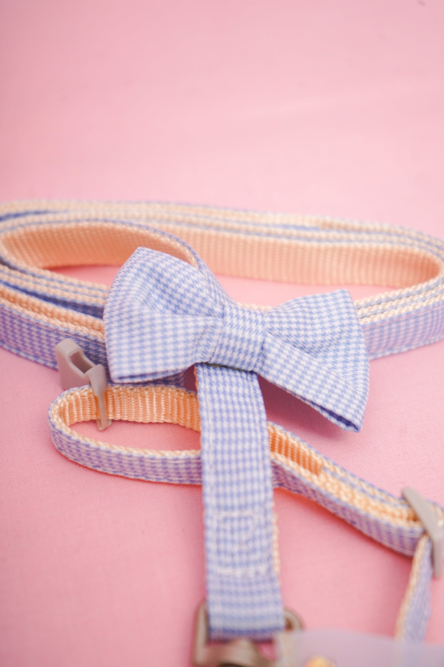 Pearl  Bowtie Harness For Cat (leash included)