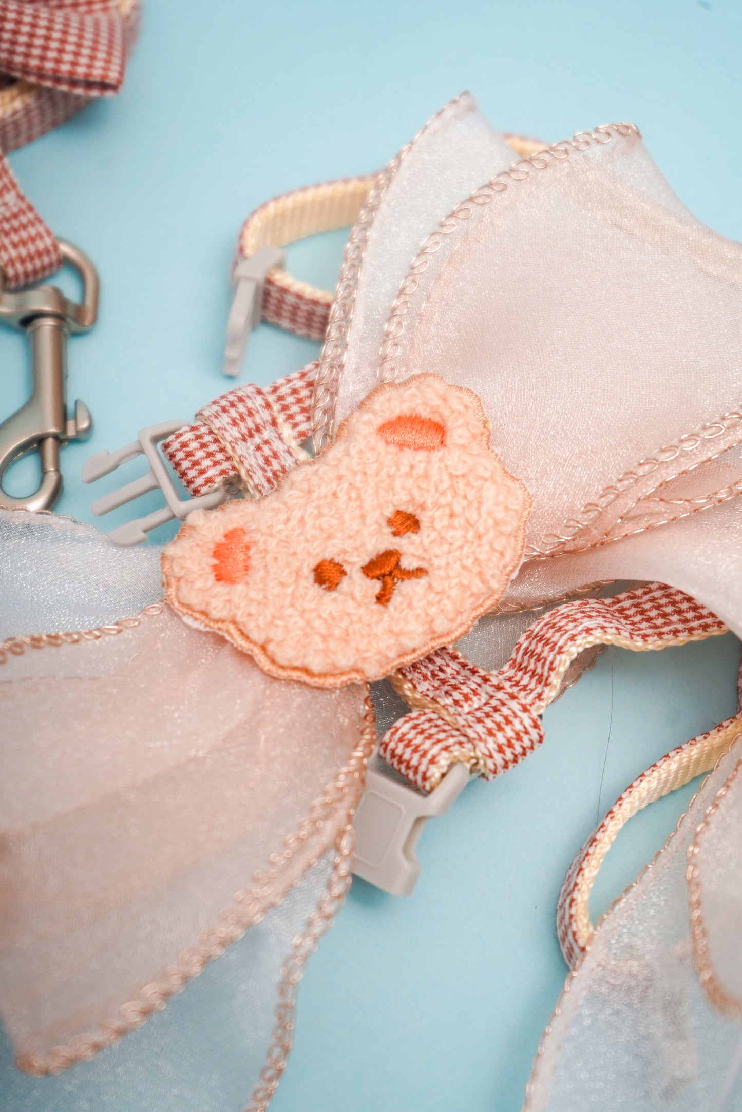 Teddy Bear Harness For Cat (leash included)