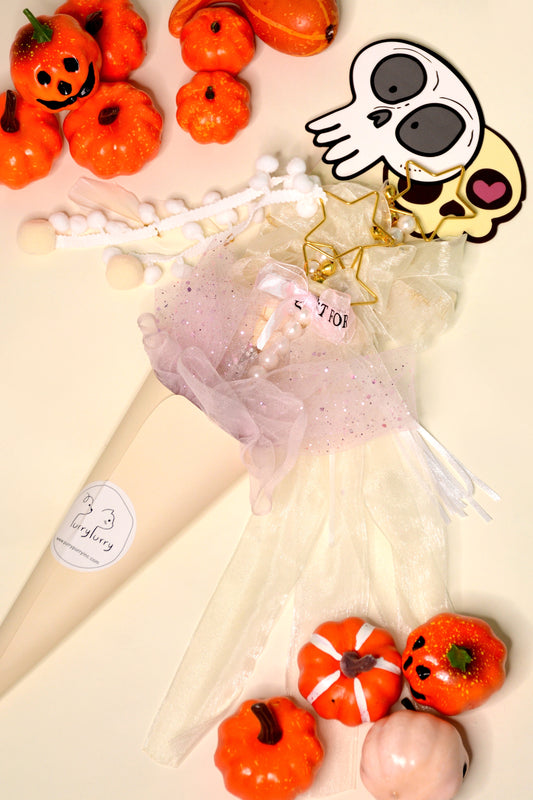 Halloween Cat Teaser Bouquet - Magic Princess (3 cat toys included) | PurryPurry